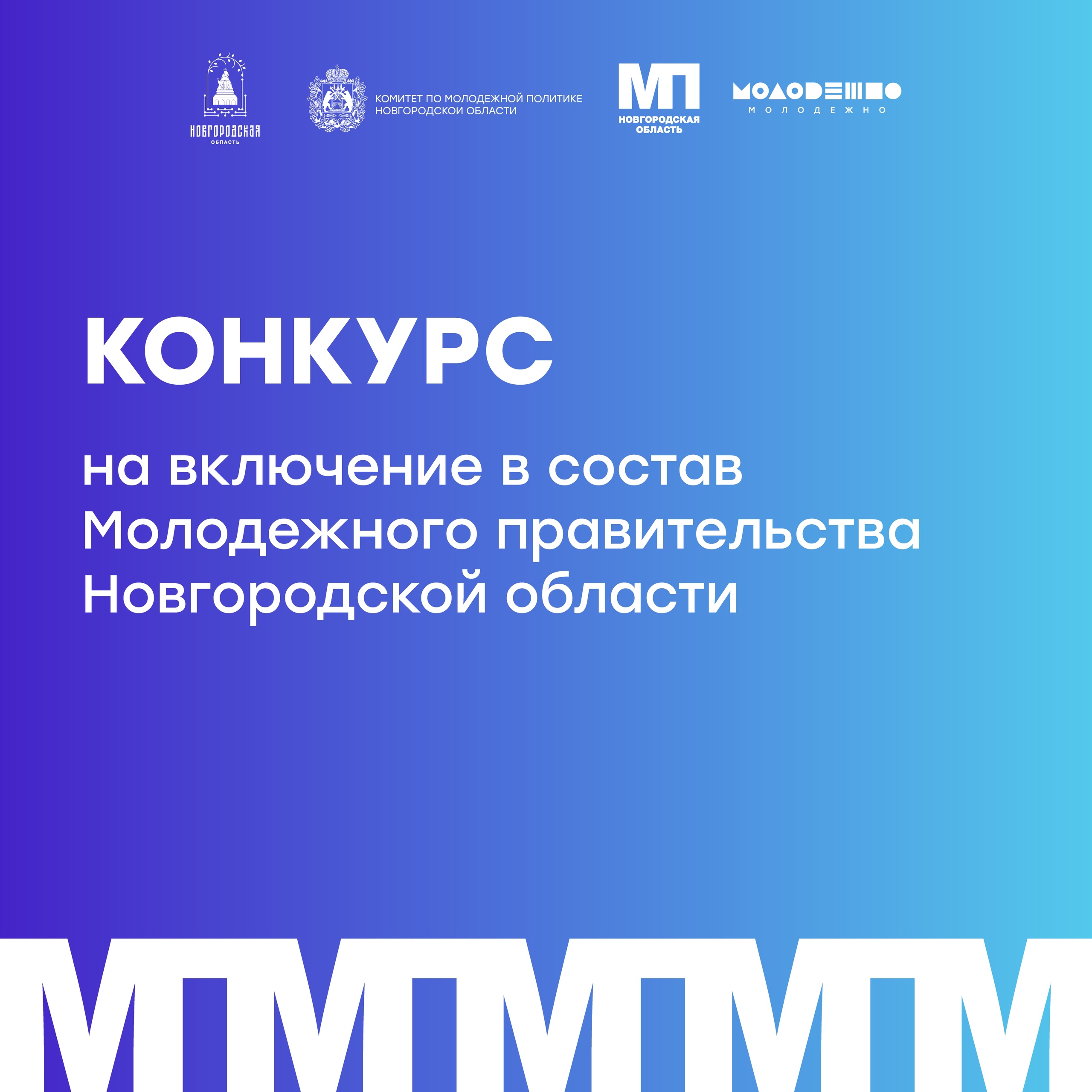  28 ноября стартует конкурс на включение в состав Молодежного правительства Новгородской области!.