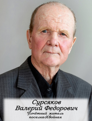 Сурсяков Валерий Федорович Сурсяков Валерий Федорович.
