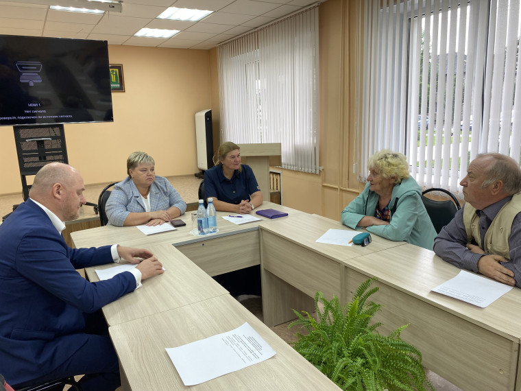 Заседание Общественного Совета при Администрации округа. Заседание Общественного Совета при Администрации округа.